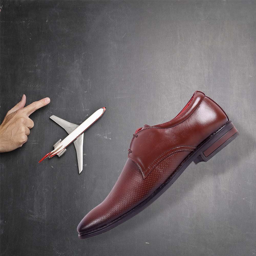 5001-Brown-030-Color-HORRS-Leather-Derby-Shoes-Formal-Office-Shoes-Pair-Branded