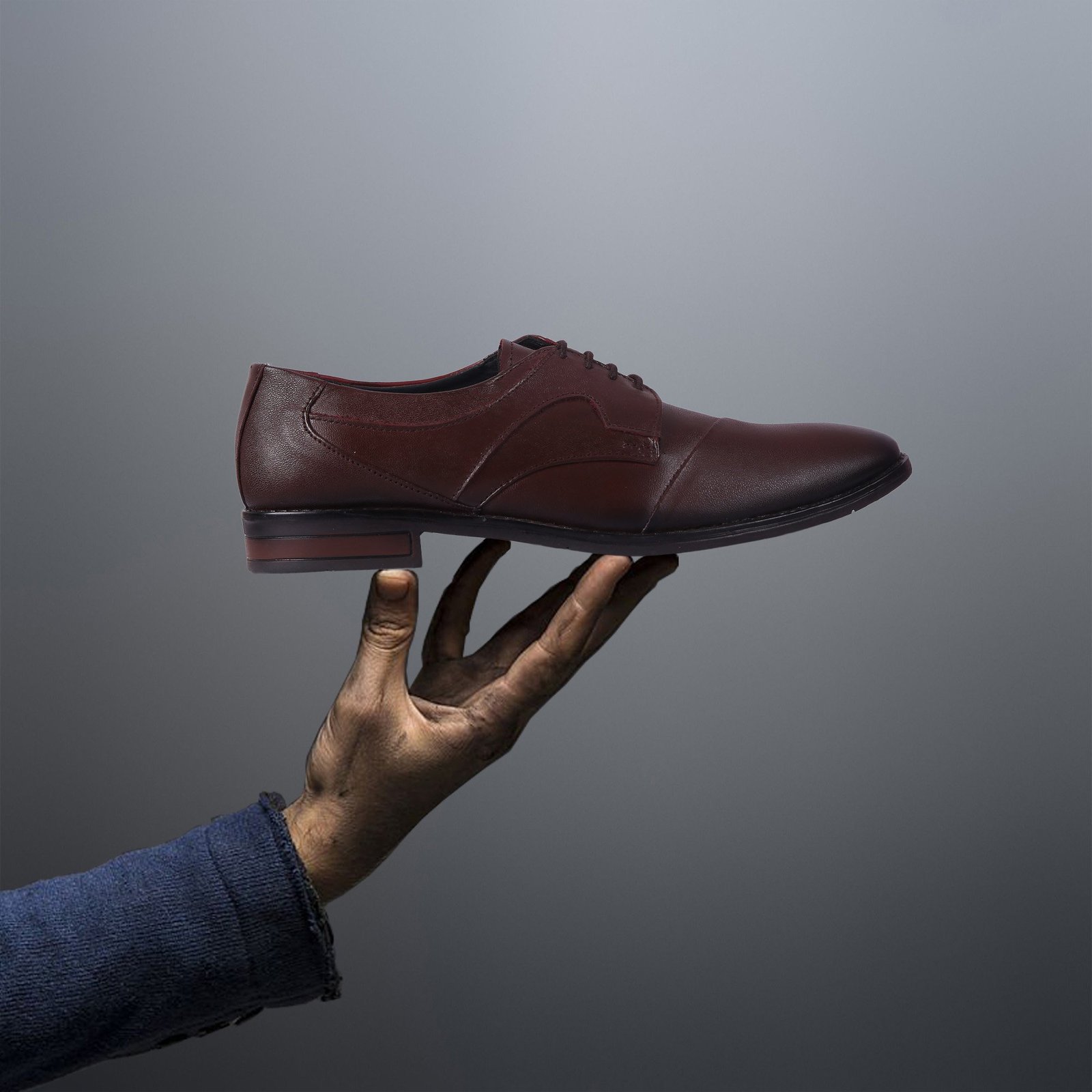 5101-Brown-023-Color-HORRS-Leather-Derby-Shoes-Formal-Office-Shoes-Pair-Branded