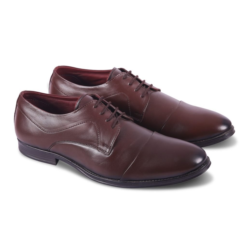5102-Brown-5-Color-HORRS-Leather-Derby-Shoes-Formal-Office-Shoes-Pair-Branded