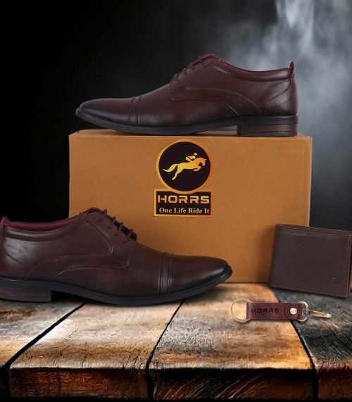 5104-Brown-021-Color-HORRS-Leather-Derby-Shoes-Formal-Office-Shoes-Pair-Branded