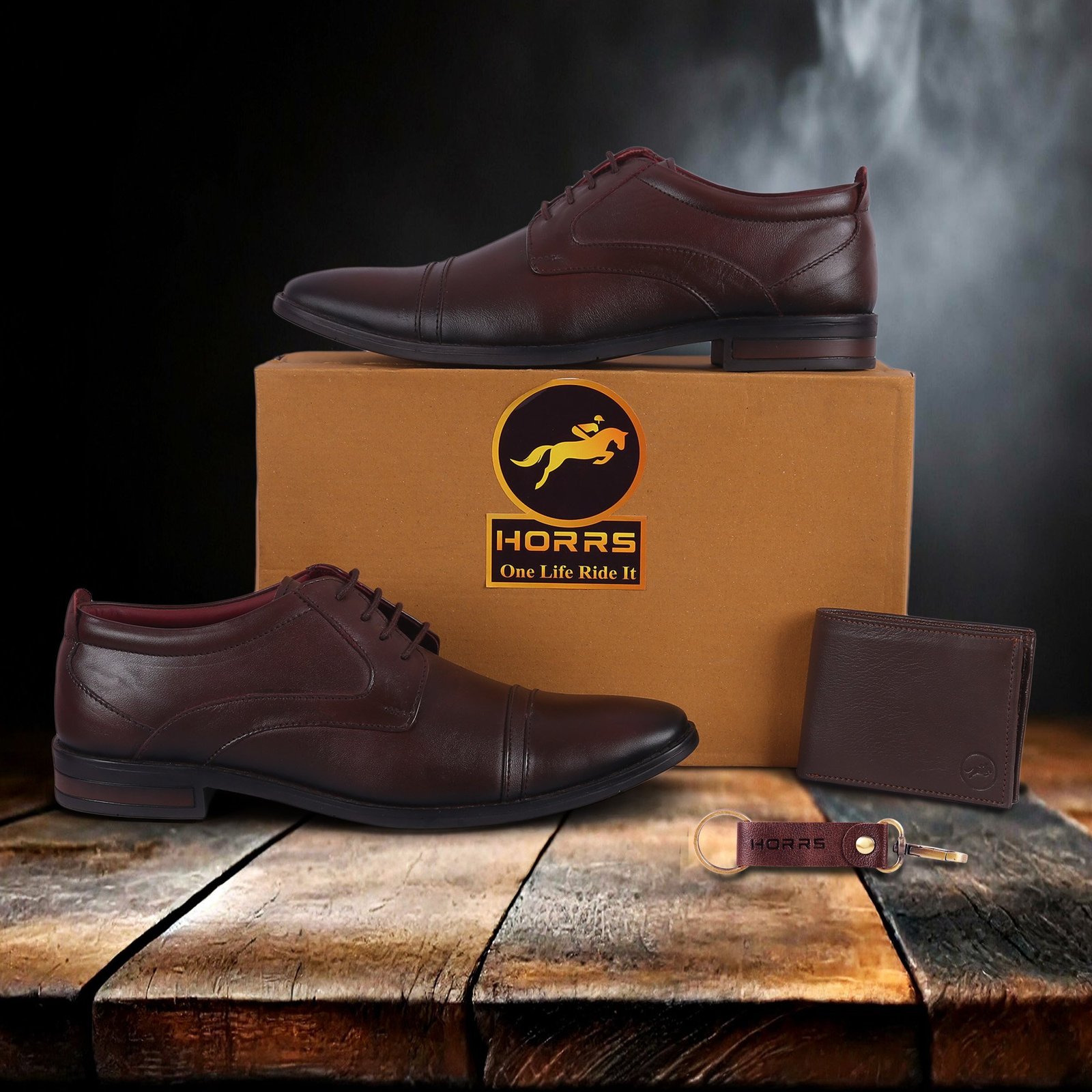 5104-Brown-021-Color-HORRS-Leather-Derby-Shoes-Formal-Office-Shoes-Pair-Branded