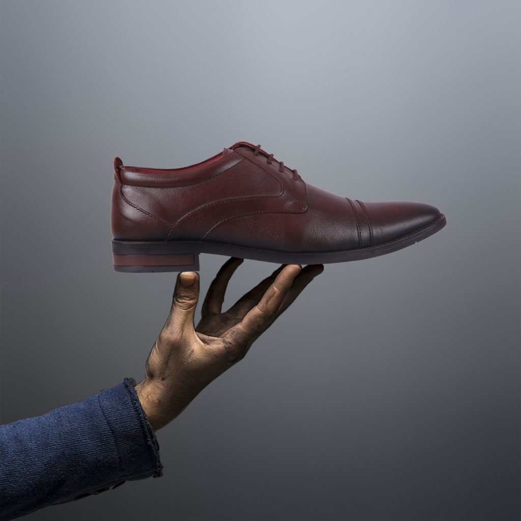 5104-Brown-023-Color-HORRS-Leather-Derby-Shoes-Formal-Office-Shoes-Pair-Branded