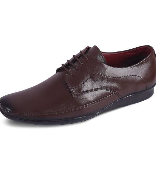 5105-Brown-4-Color-HORRS-Leather-Derby-Shoes-Formal-Office-Shoes-Pair-Branded