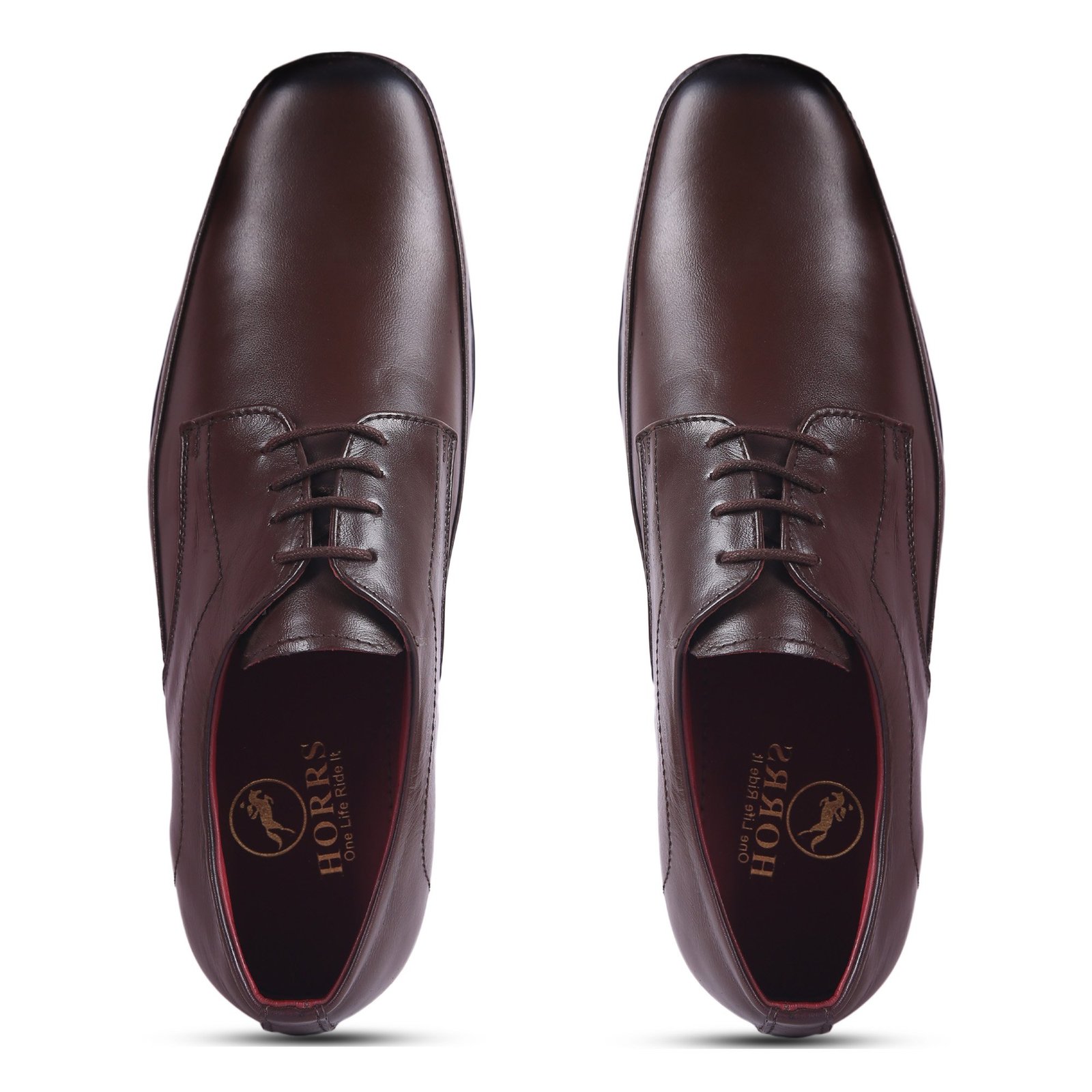 5105-Brown-7-Color-HORRS-Leather-Derby-Shoes-Formal-Office-Shoes-Pair-Branded