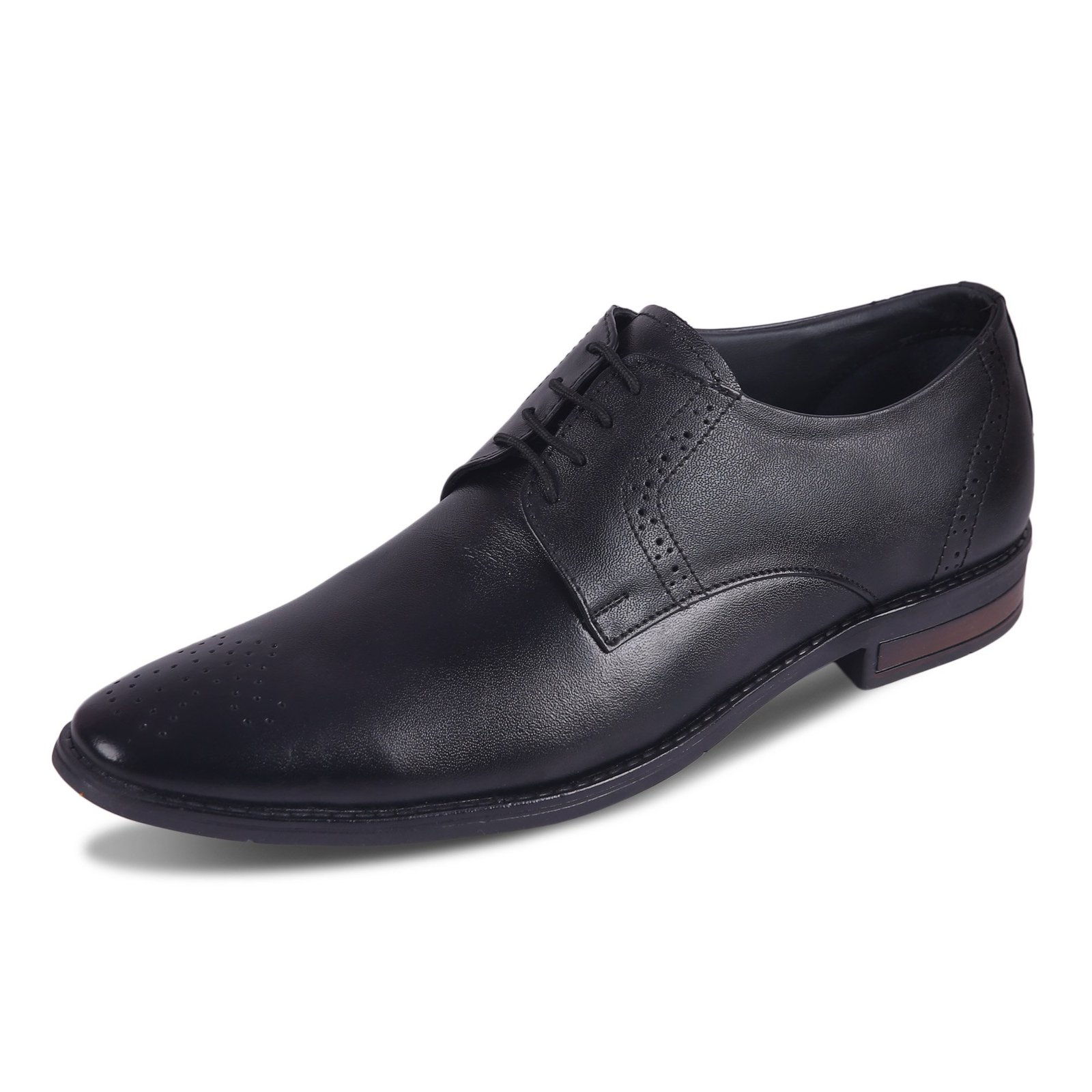 5201-Black-4-Color-HORRS-Leather-Derby-Shoes-Formal-Office-Shoes-Pair-Branded
