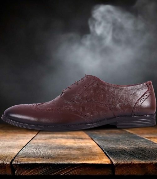 6001-Brown-029-Color-HORRS-Leather-Brogue-Shoes-Formal-Office-Shoes-Pair-Branded