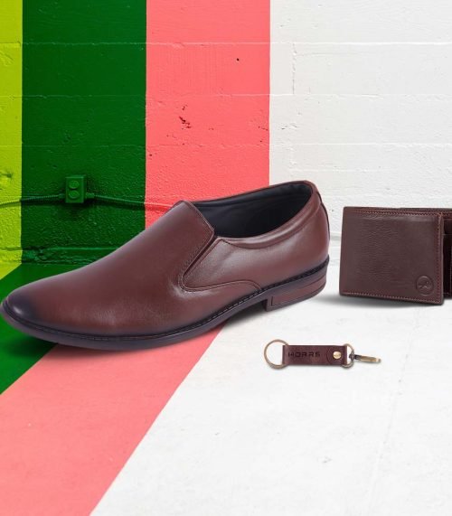 7001-Brown-022-Color-HORRS-Leather-Moccasin-Loafer-Shoes-Formal-Office-Shoes-Pair-Branded