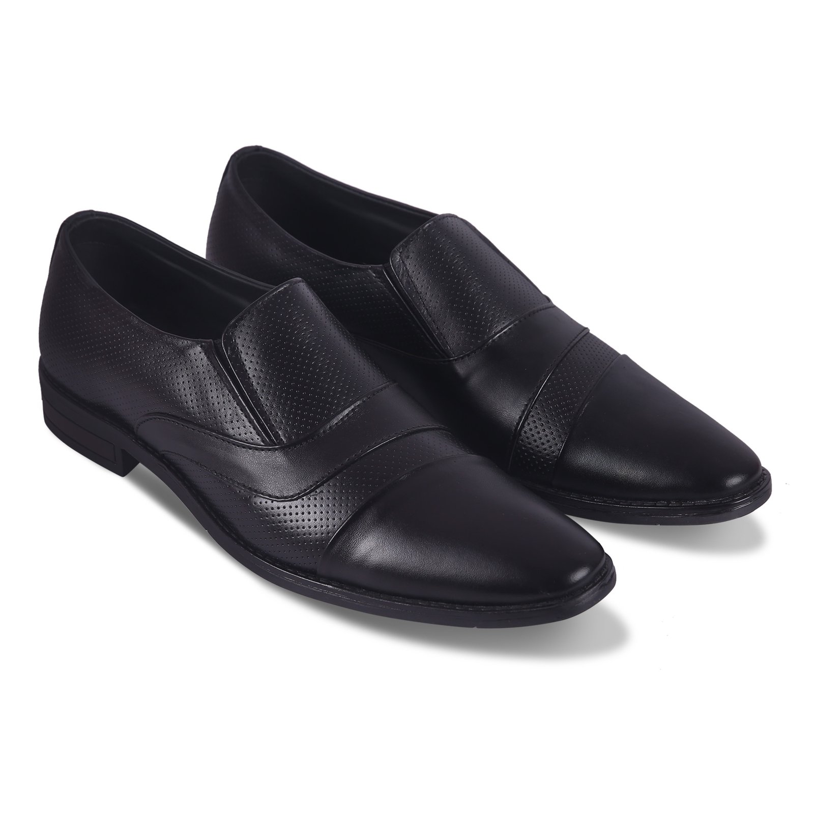 7101-Black-5-Color-HORRS-Leather-Moccasin-Loafer-Shoes-Formal-Office-Shoes-Pair-Branded